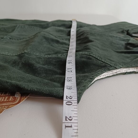 Skotts Washable Suede Zip-up Vest - Picture 12 of 16